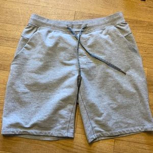 Large Gray Lululemon Mens shorts. Non-Linered